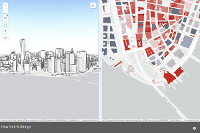 Compare a scene and a map Compare a scene and a map